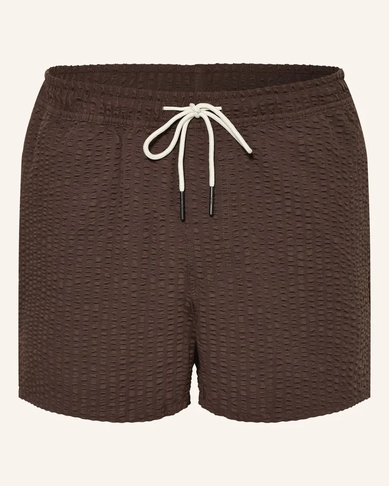 OAS Badeshorts Espresso Calo braun Dunkelbraun