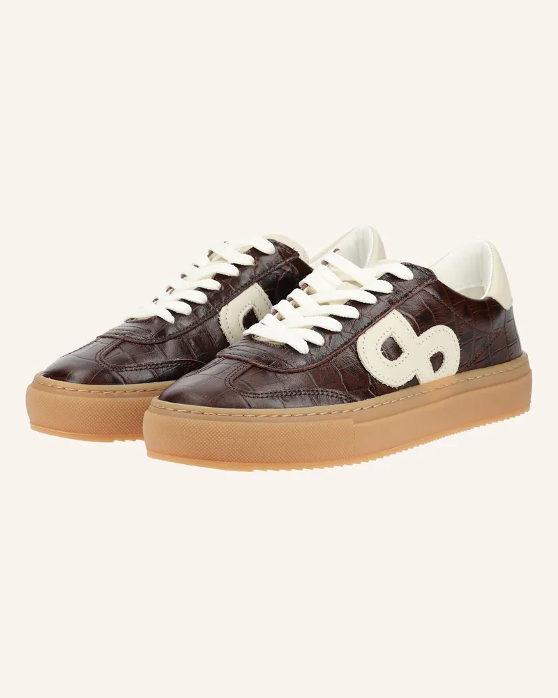 Pavement Sneaker Kohia Croco braun Braun