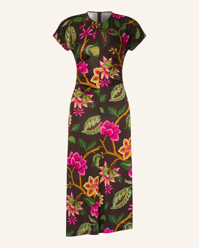 Diane von Furstenberg Jerseykleid Mavis braun Dunkelbraun