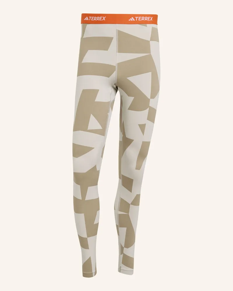 adidas MULTI SYNTHETIC BASE LAYER LEGGINGS Beige