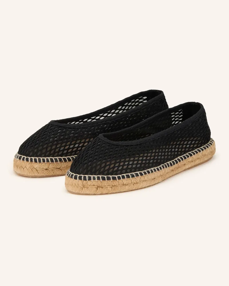 Manebí Espadrilles Schwarz