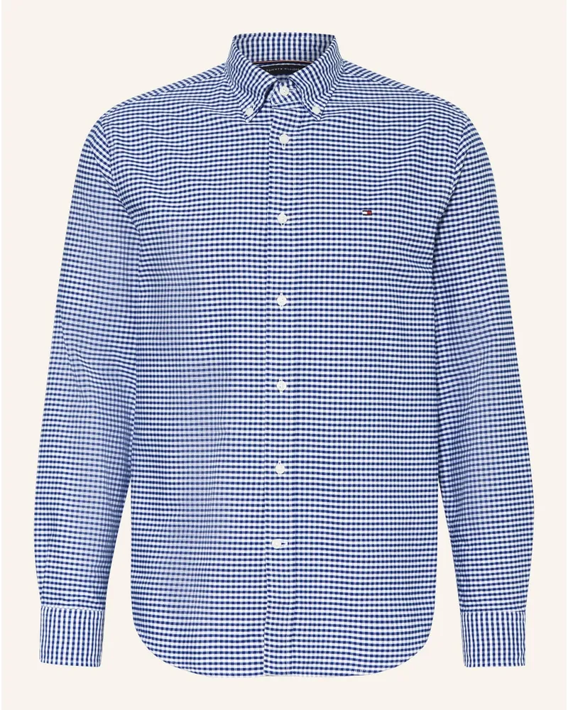 Tommy Hilfiger Oxfordhemd Regular Fit Blau