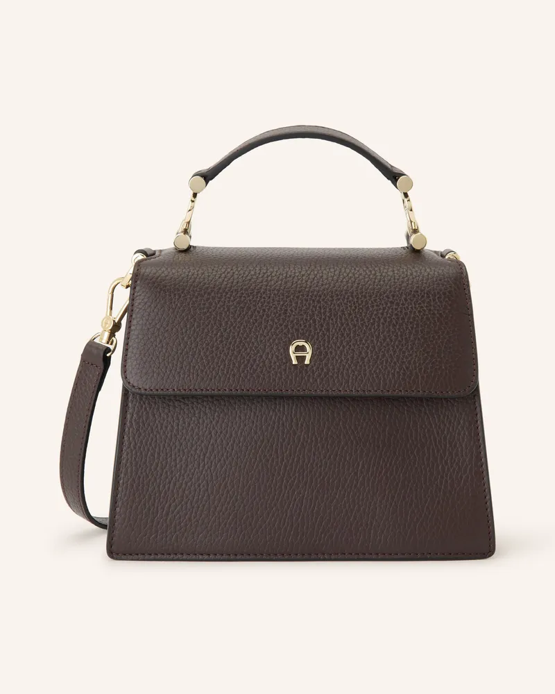 Aigner Handtasche Delia Medium braun Dunkelbraun