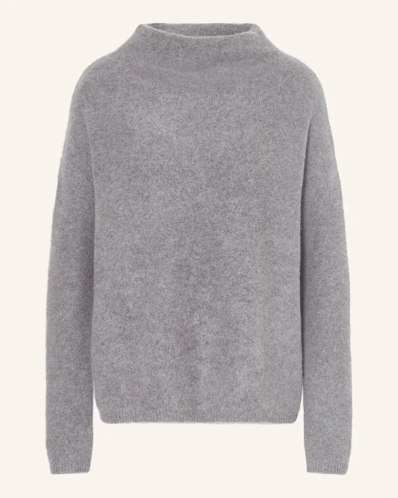 (THE MERCER) N.Y. Cashmere-Pullover grau Hellgrau
