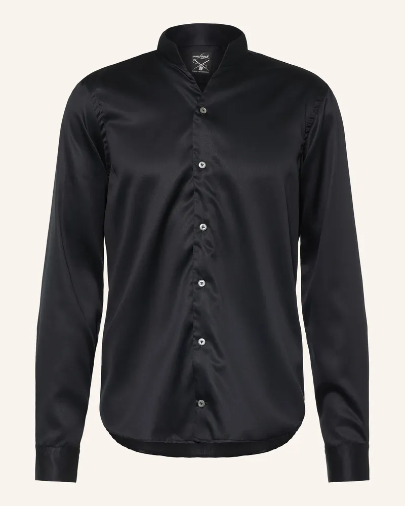 van Laack Hemd Regular Fit schwarz Schwarz