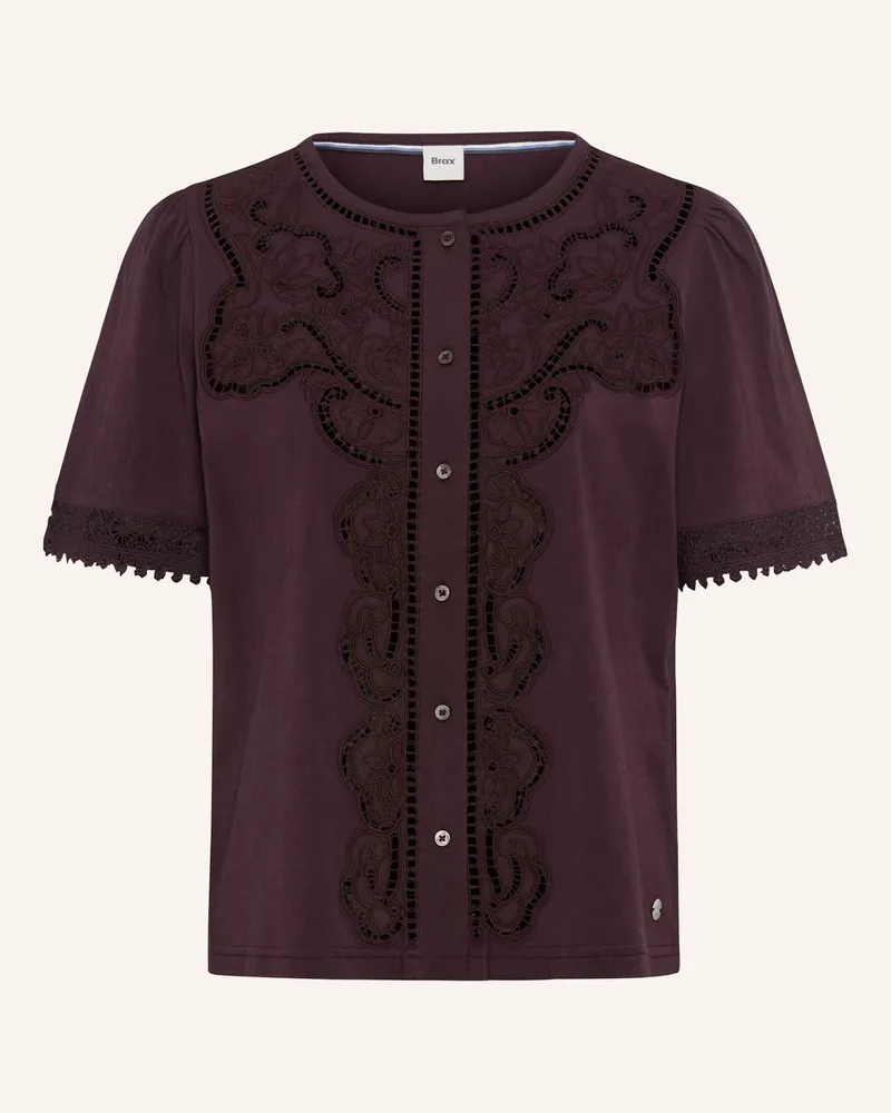 Brax Bluse Style Celina S lila Dunkellila