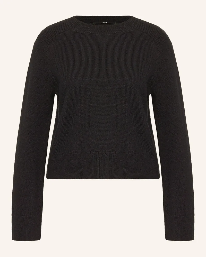 Lanius Pullover schwarz Schwarz
