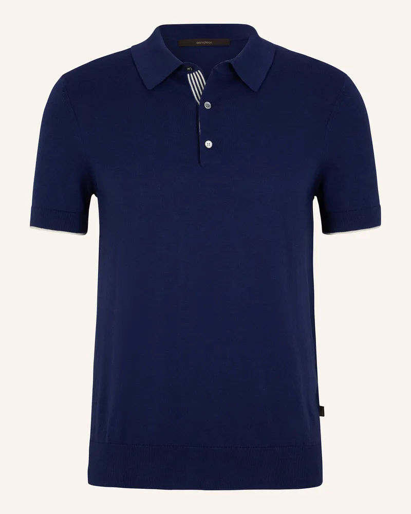 windsor. Poloshirt Dunkelblau