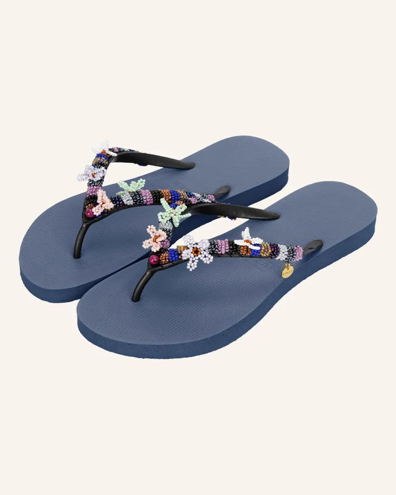 uzurii Zehentrenner LAS DALIAS BLUE Dunkelblau