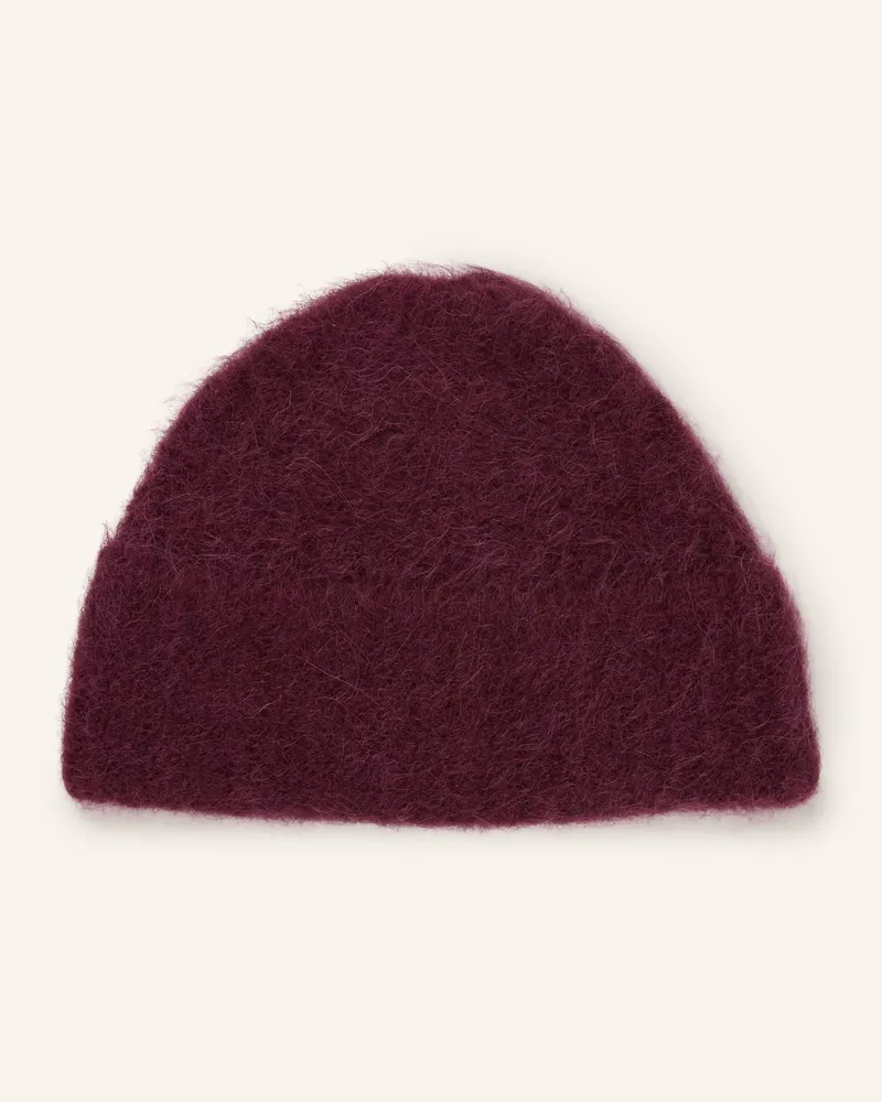 American Vintage Mütze Niby Mit Alpaka rot Fuchsia
