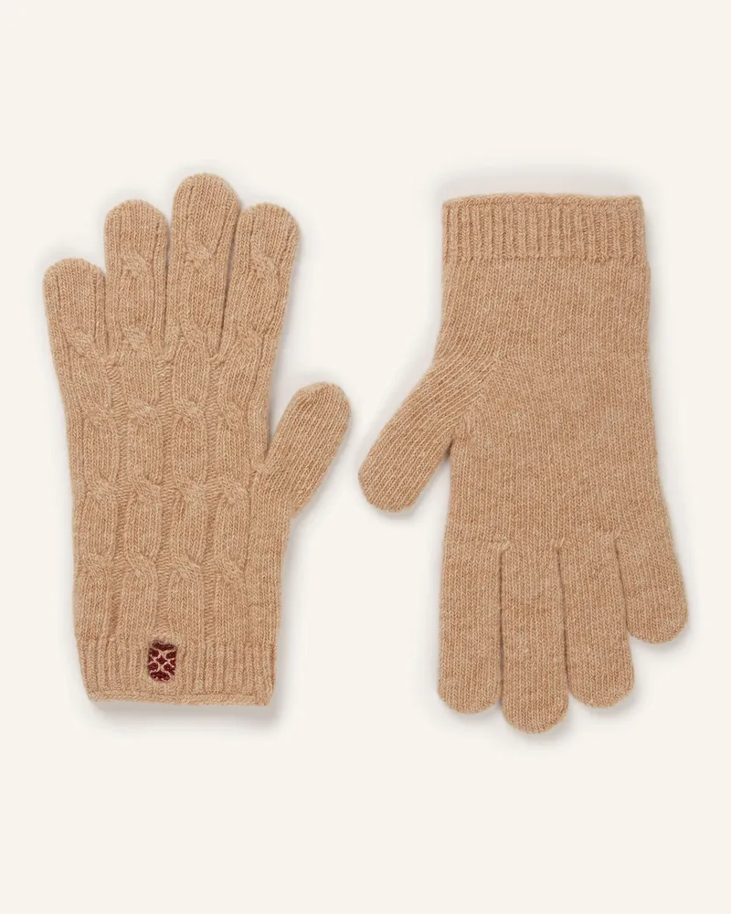 Sandro Handschuhe Camel