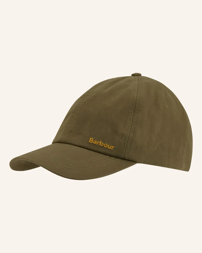 Barbour Cap MYA Oliv