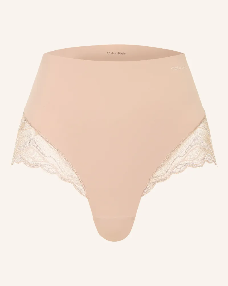 Calvin Klein Shape-Slip Sensual Stretch Lace beige Rosé