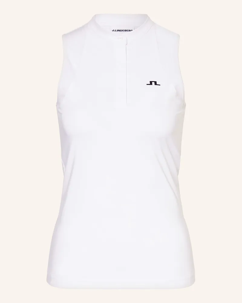 J.Lindeberg Funktionstop weiss Weiss