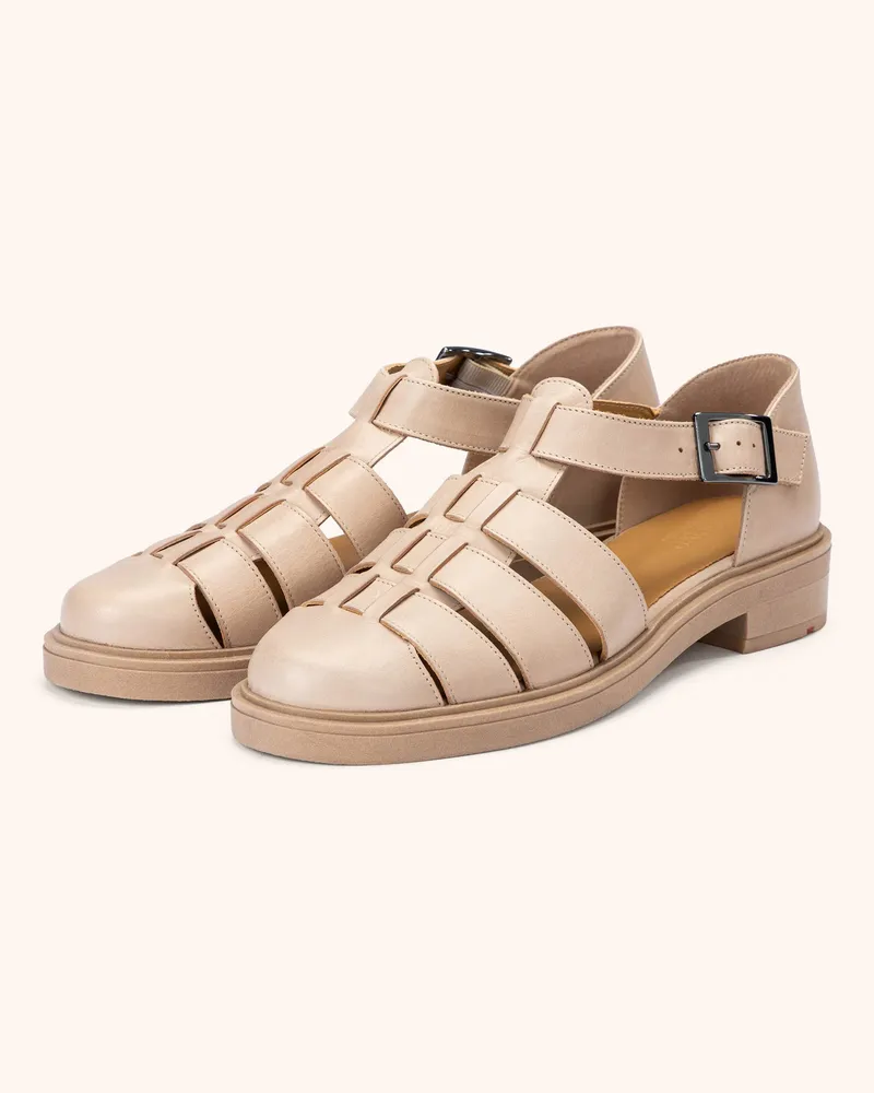 Lloyd Hochwertige Sandale Riemchensandale beige Beige