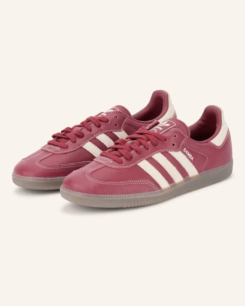adidas Sneaker Samba Og rot Dunkelrot
