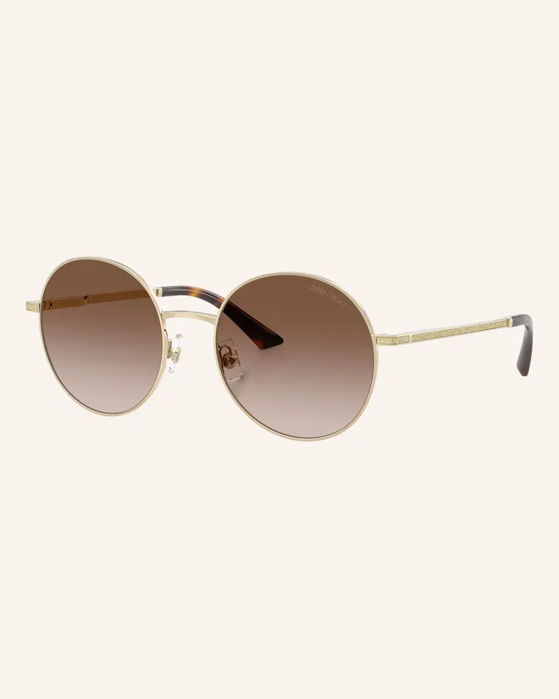 Jimmy Choo Sonnenbrille jc4028j gold Gold