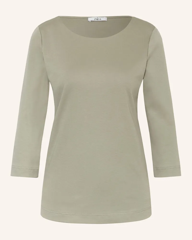 ZAíDA Shirt Mit 3/4-Arm gruen Oliv