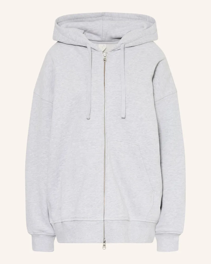 Arket Oversized-Sweatjacke Grau