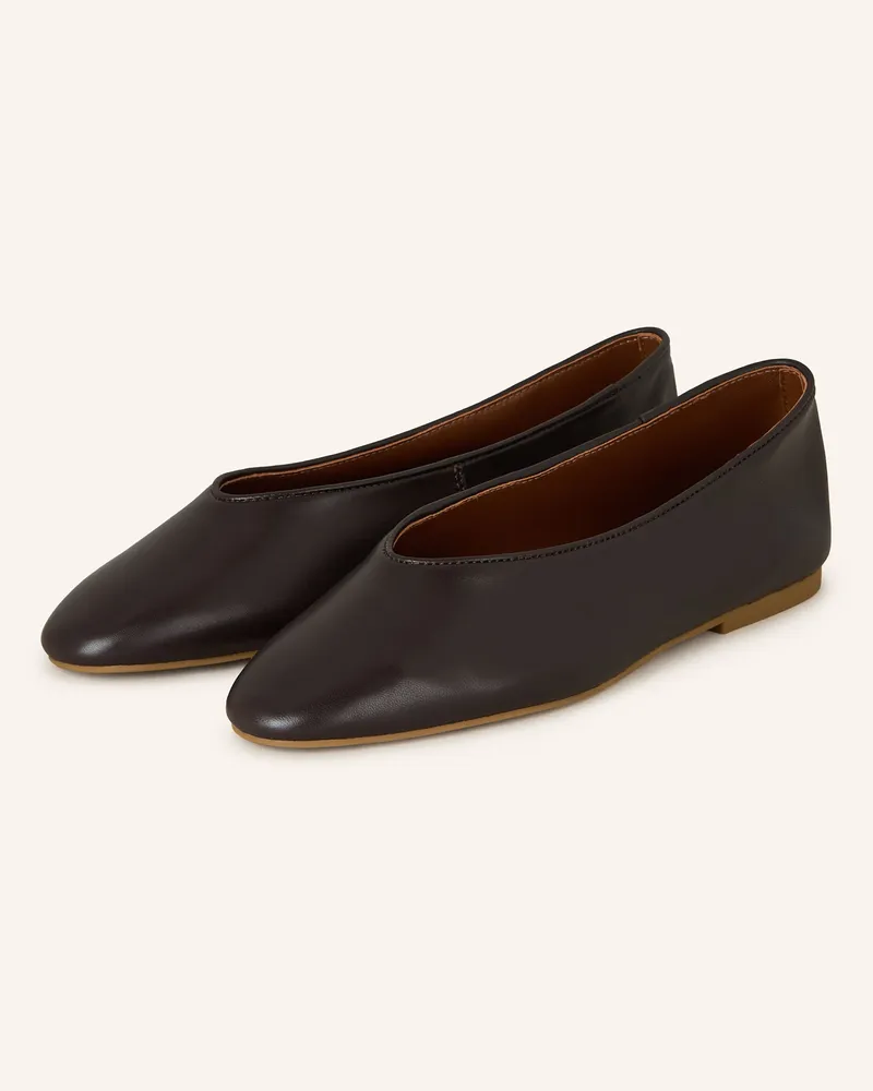 Reiss Ballerinas AMELIA Dunkelbraun