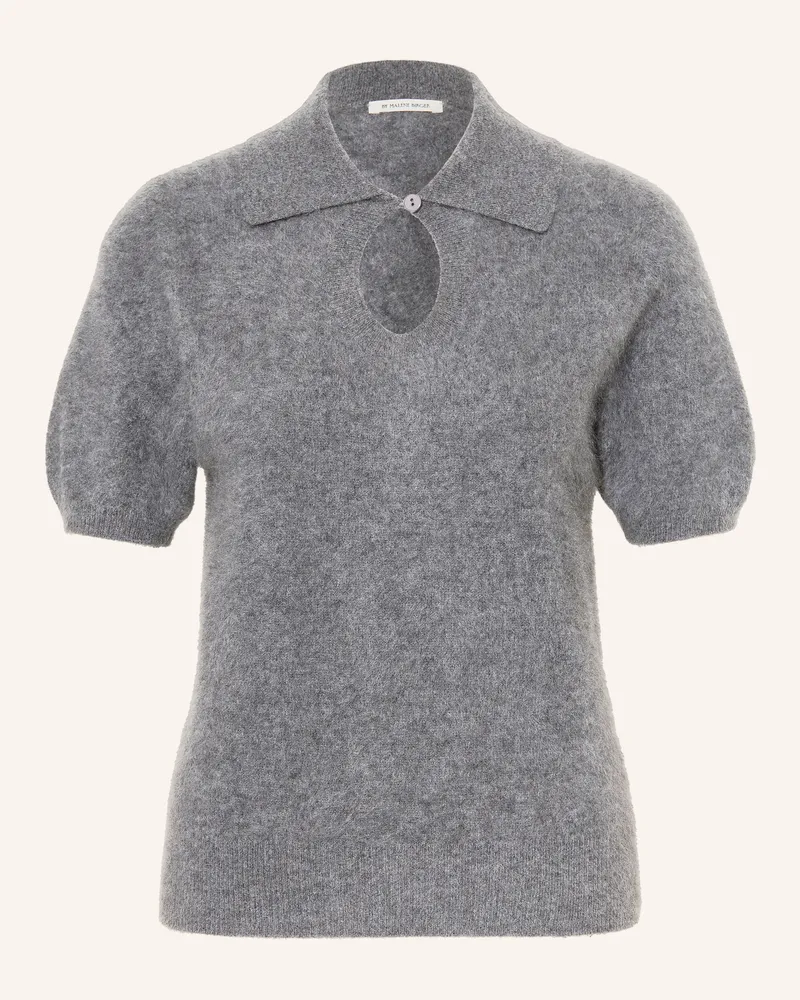 By Malene Birger Strick-Poloshirt Talallia Aus Cashmere grau Grau