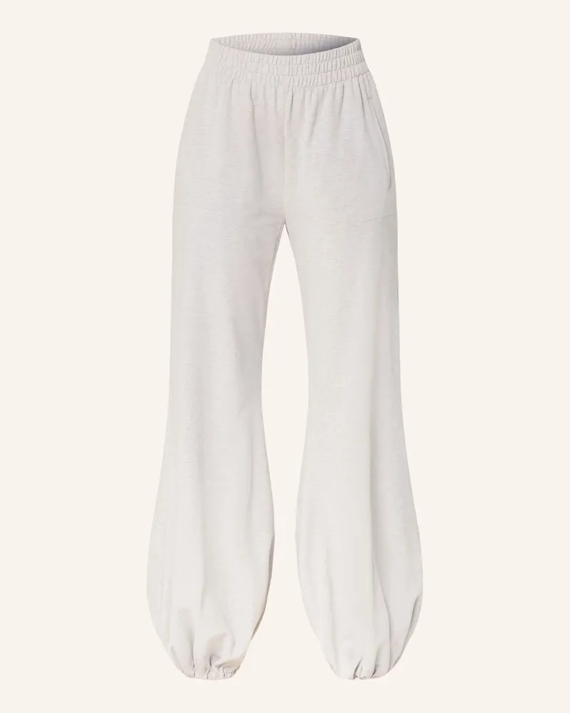 Norma Kamali Sweatpants Hellgrau