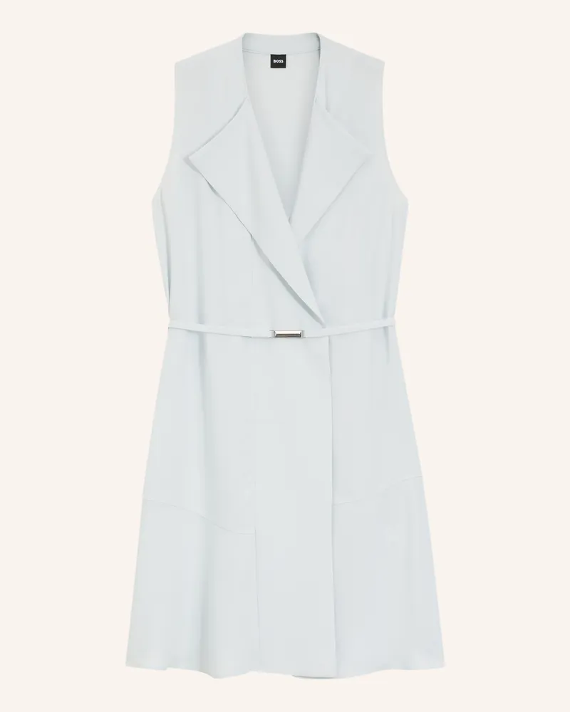 HUGO BOSS Business Kleid Dimosa-Mini Regular Fit blau Blau