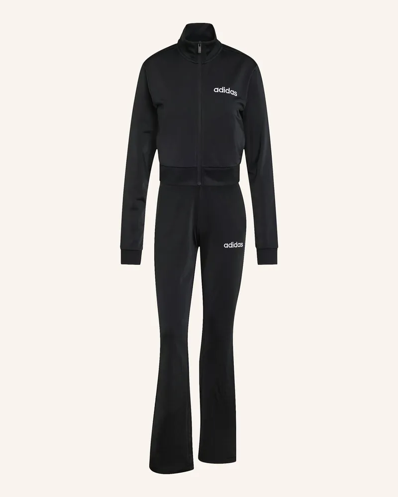 adidas Glam Trainingsanzug schwarz Schwarz
