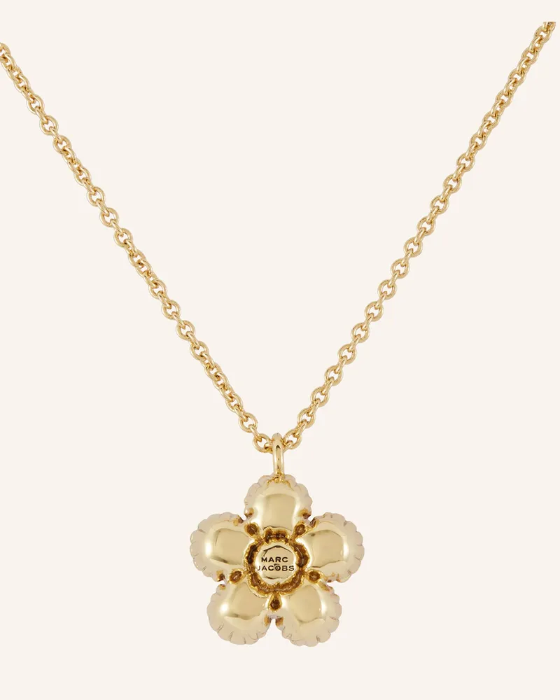 Marc Jacobs Halskette THE DAISY BALLOON NECKLACE Gold