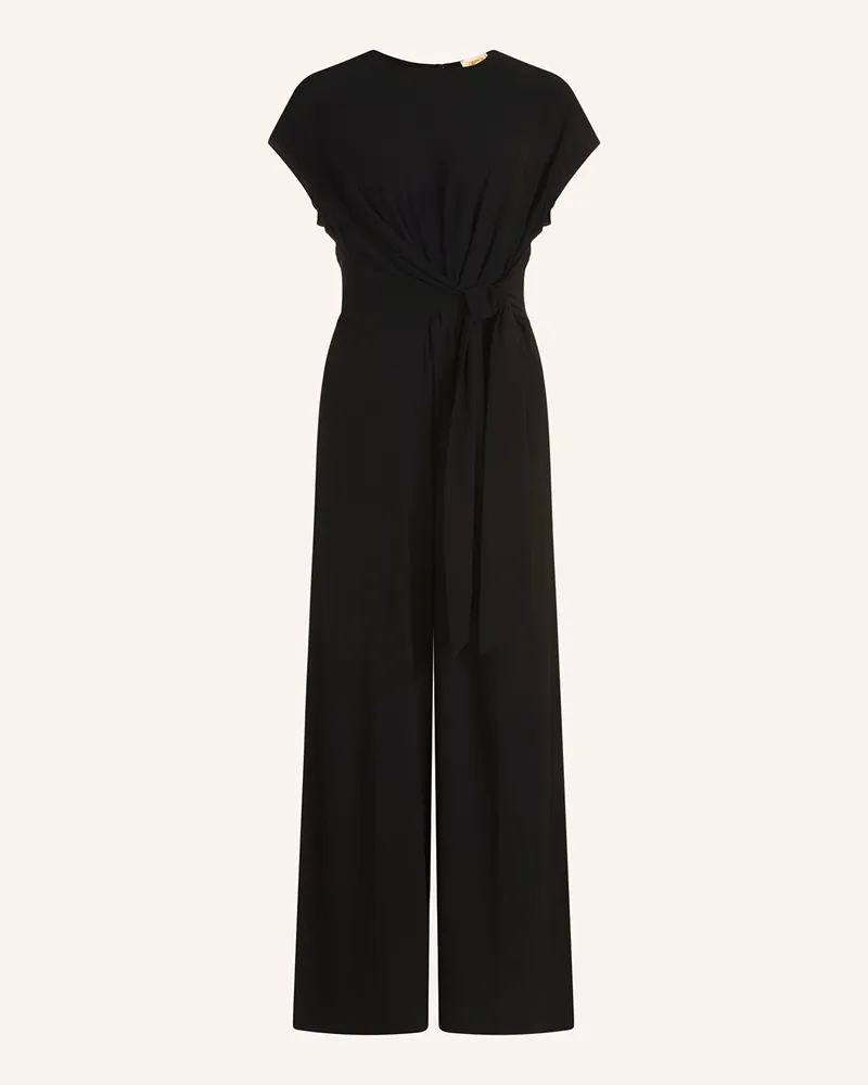 Cartoon Jumpsuit schwarz Schwarz