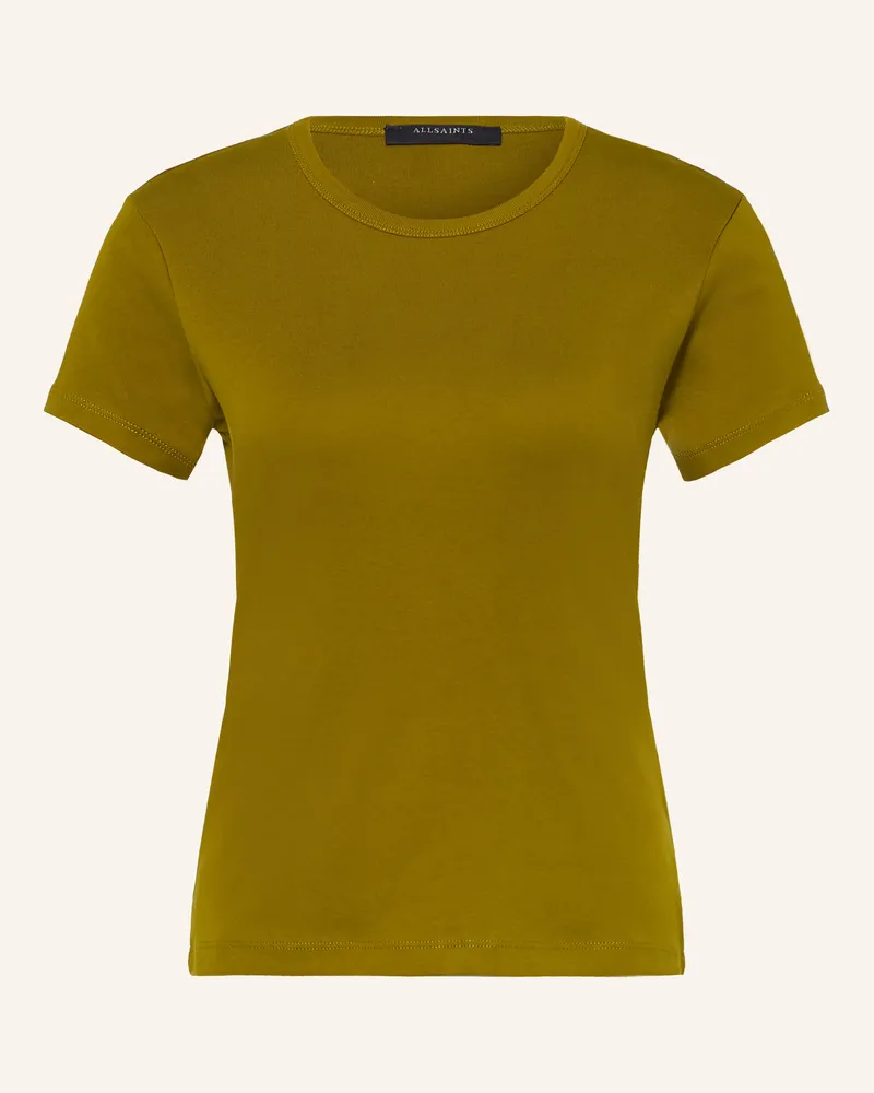 AllSaints T-Shirt Stevie gruen Oliv