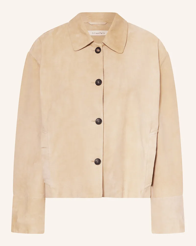 lilienfels Lederjacke Beige