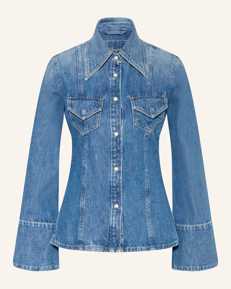 HUGO BOSS Jeansjacke blau 401