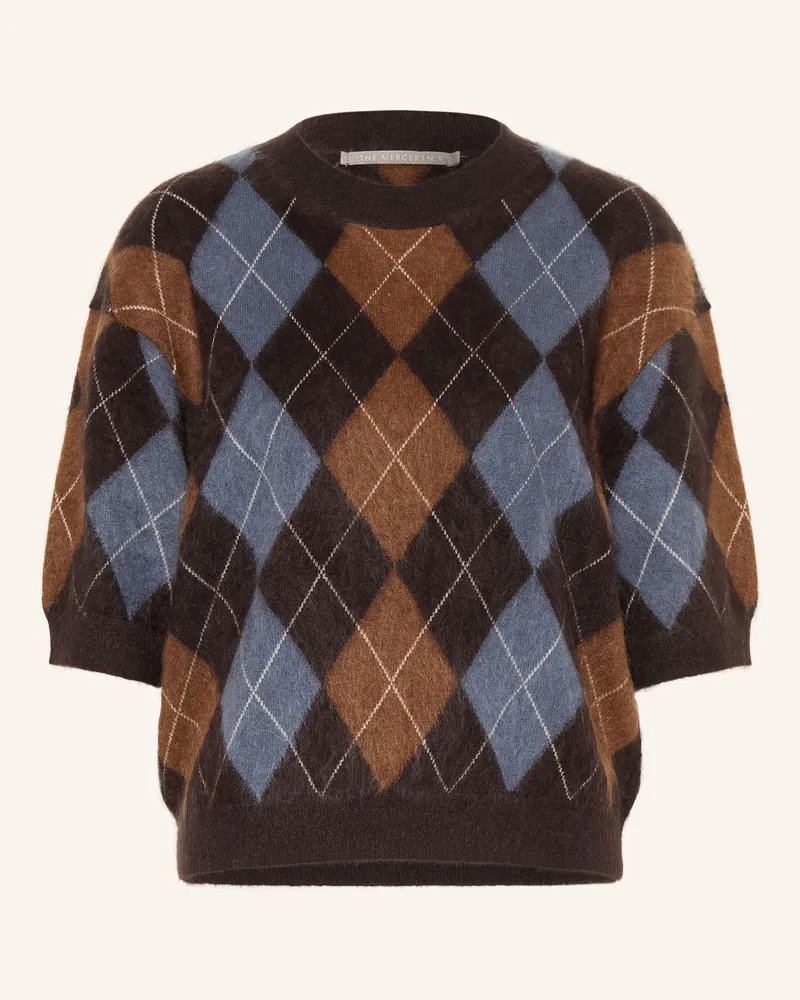 (THE MERCER) N.Y. Strickshirt Aus Cashmere braun Dunkelbraun
