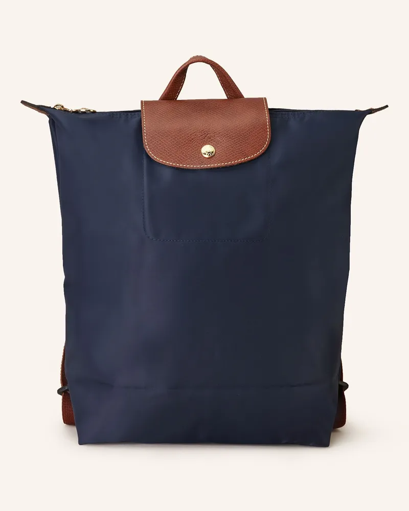 Longchamp Rucksack Le Pliage Medium blau Dunkelblau