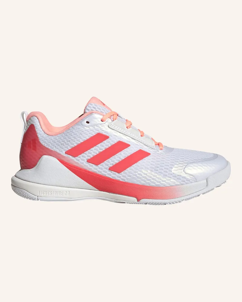 adidas Indoorschuhe Novaflight 2 weiss Weiss