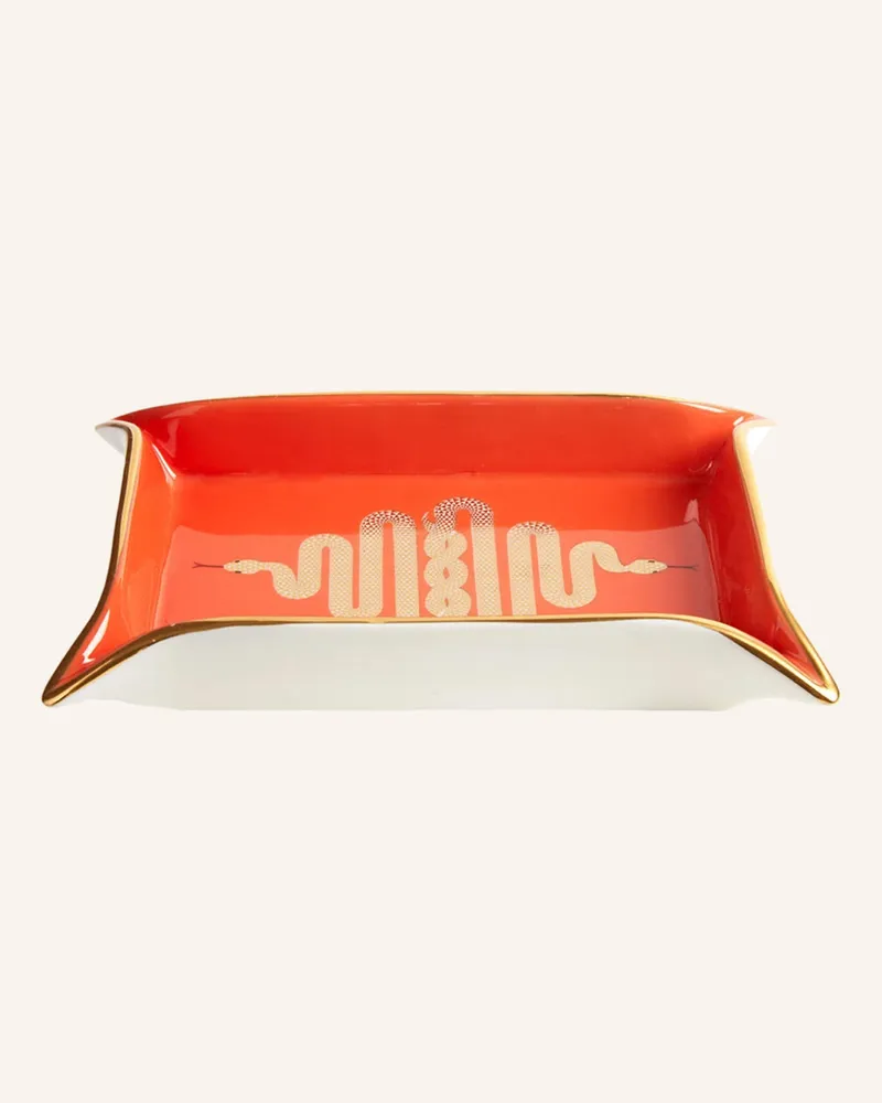 Jonathan Adler Schale SNAKE VALET Orange