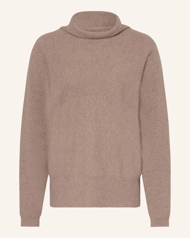 Repeat Rollkragenpullover aus Cashmere Beige