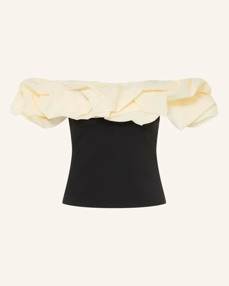 Fabienne Chapot Off-Shoulder-Top Poppie schwarz Schwarz