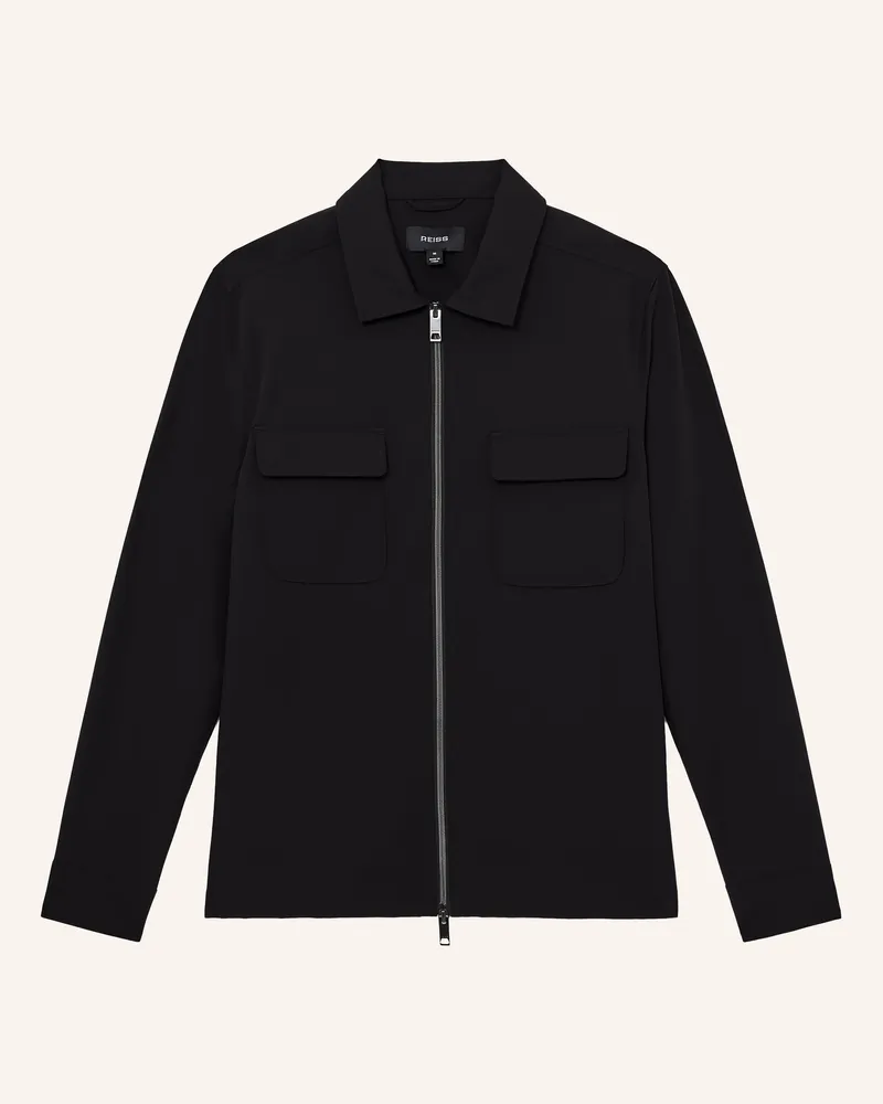 Reiss Overshirt ASCEND Schwarz