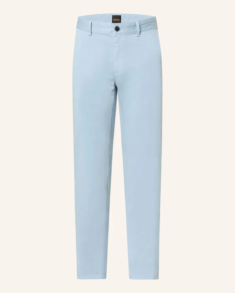 HUGO BOSS Chino Chino Slim Fit blau Hellblau