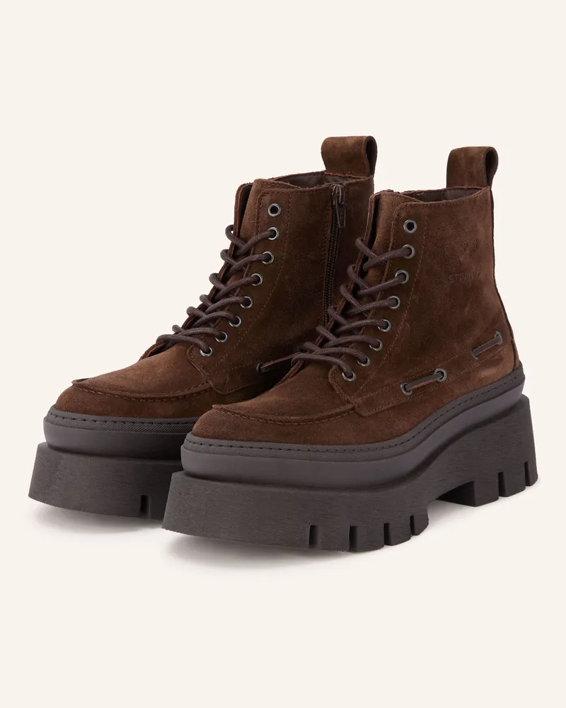 Copenhagen Schnürboots cph697 braun Braun