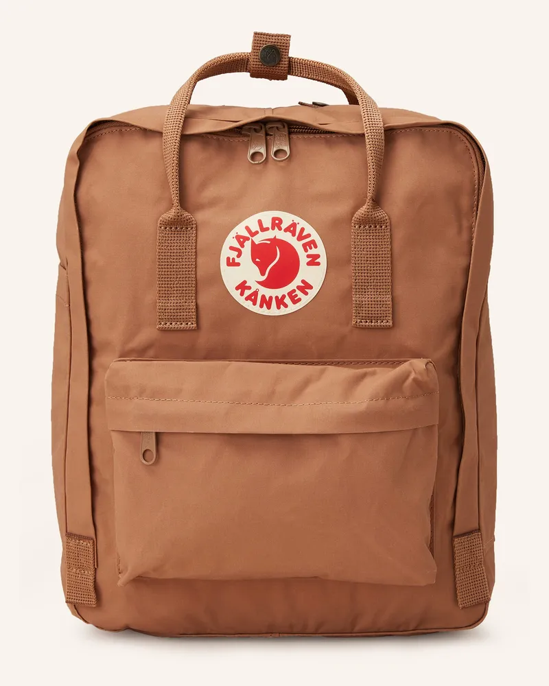 Fjäll Räven Rucksack Kanken braun Khaki