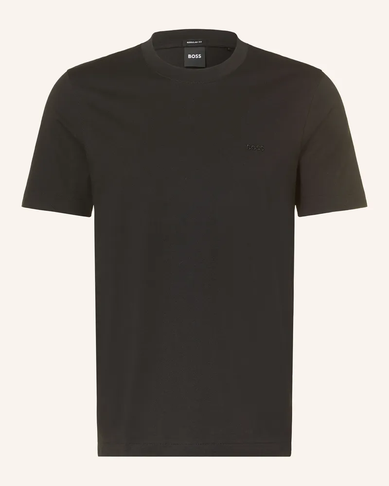 HUGO BOSS T-Shirt Thompson schwarz Schwarz