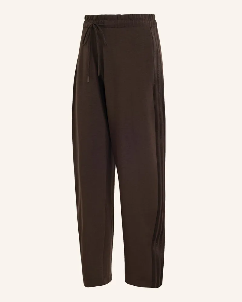adidas Hose, Barrel-Leg-Form braun Braun