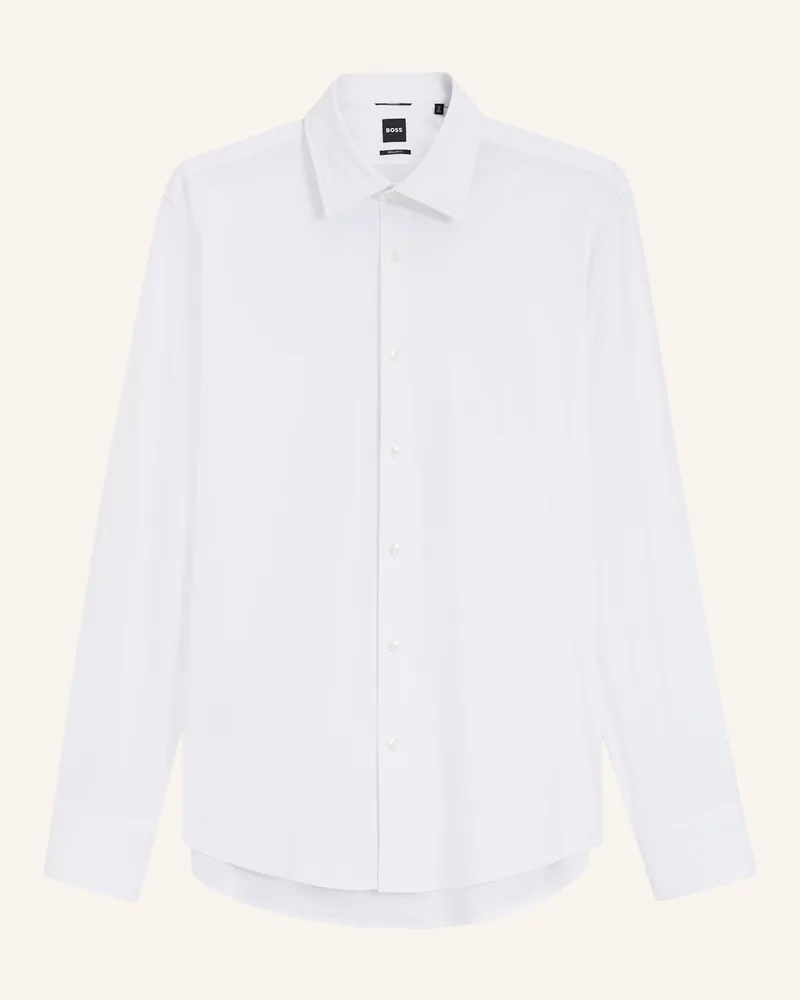 HUGO BOSS Hemd P-Joe-Kent-c1-222 Regular Fit weiss Weiss