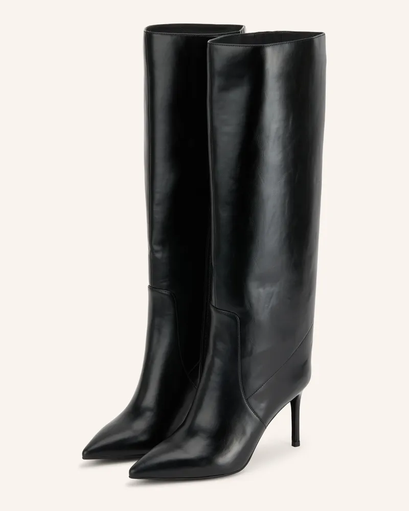 Jeffrey Campbell Stiefel Arsen schwarz Schwarz