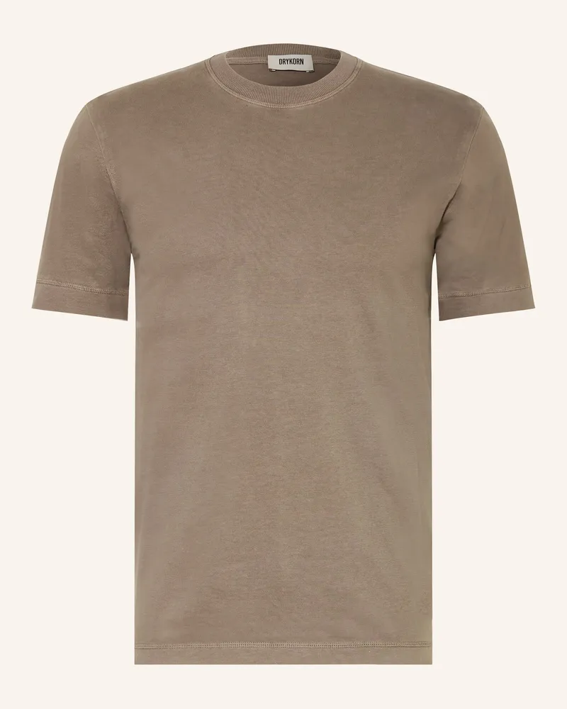 Drykorn T-Shirt Raphael braun Taupe