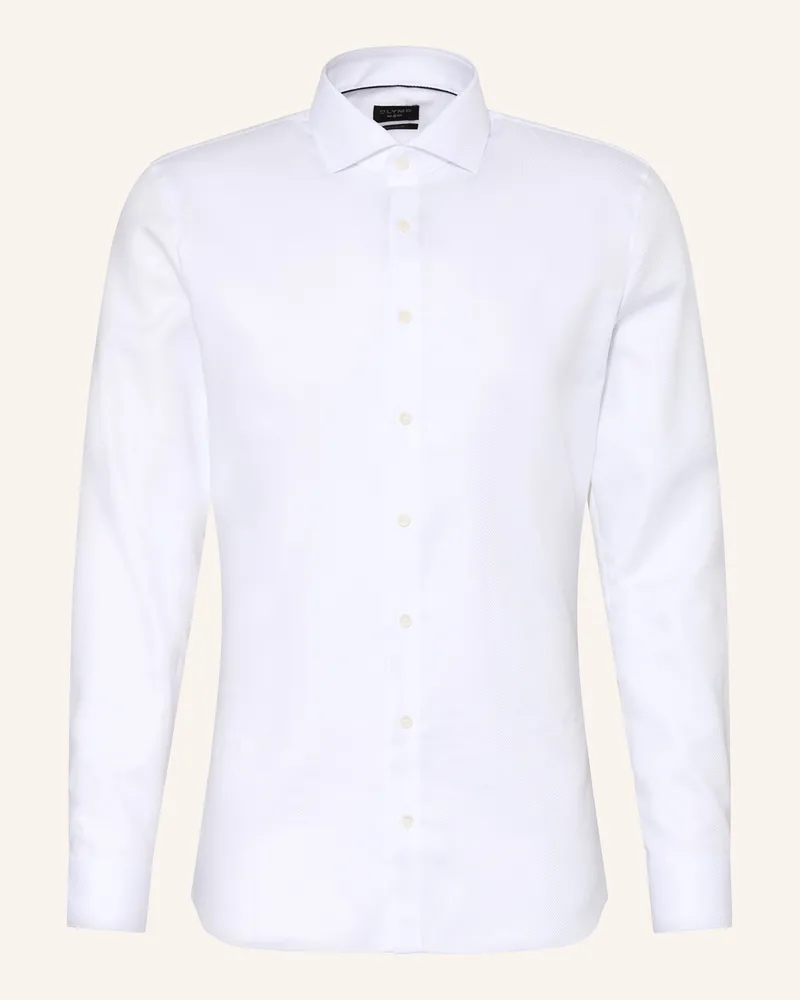 Olymp Hemd No. Six Super Slim weiss Weiss