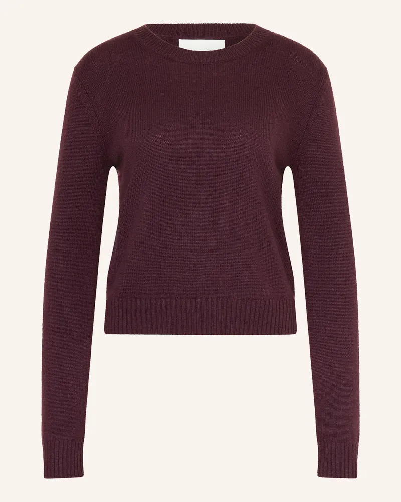 Lisa Yang Cashmere-Pullover MABLE Dunkellila